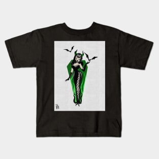Green darkness Kids T-Shirt